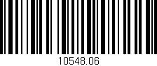 Código de barras (EAN, GTIN, SKU, ISBN): '10548.06'
