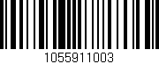 Código de barras (EAN, GTIN, SKU, ISBN): '1055911003'