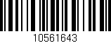 Código de barras (EAN, GTIN, SKU, ISBN): '10561643'