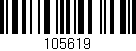 Código de barras (EAN, GTIN, SKU, ISBN): '105619'