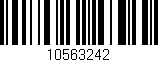 Código de barras (EAN, GTIN, SKU, ISBN): '10563242'