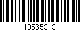 Código de barras (EAN, GTIN, SKU, ISBN): '10565313'