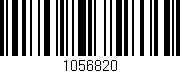 Código de barras (EAN, GTIN, SKU, ISBN): '1056820'