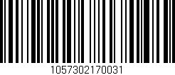 Código de barras (EAN, GTIN, SKU, ISBN): '1057302170031'