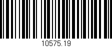 Código de barras (EAN, GTIN, SKU, ISBN): '10575.19'