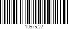 Código de barras (EAN, GTIN, SKU, ISBN): '10575.27'