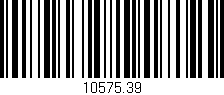 Código de barras (EAN, GTIN, SKU, ISBN): '10575.39'