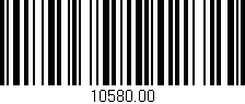 Código de barras (EAN, GTIN, SKU, ISBN): '10580.00'