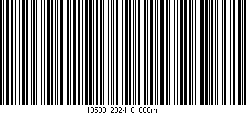 Código de barras (EAN, GTIN, SKU, ISBN): '10580_2024_0_800ml'