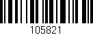 Código de barras (EAN, GTIN, SKU, ISBN): '105821'