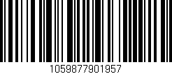 Código de barras (EAN, GTIN, SKU, ISBN): '1059877901957'