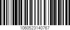 Código de barras (EAN, GTIN, SKU, ISBN): '1060523140767'