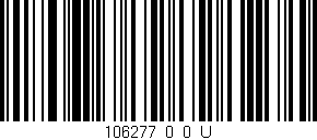 Código de barras (EAN, GTIN, SKU, ISBN): '106277_0_0_U'