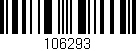 Código de barras (EAN, GTIN, SKU, ISBN): '106293'
