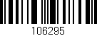 Código de barras (EAN, GTIN, SKU, ISBN): '106295'
