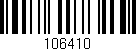 Código de barras (EAN, GTIN, SKU, ISBN): '106410'