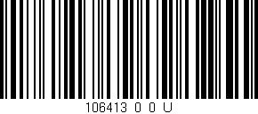 Código de barras (EAN, GTIN, SKU, ISBN): '106413_0_0_U'