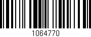 Código de barras (EAN, GTIN, SKU, ISBN): '1064770'