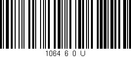 Código de barras (EAN, GTIN, SKU, ISBN): '1064_6_0_U'