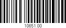 Código de barras (EAN, GTIN, SKU, ISBN): '10651.00'