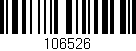 Código de barras (EAN, GTIN, SKU, ISBN): '106526'