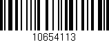 Código de barras (EAN, GTIN, SKU, ISBN): '10654113'
