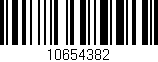 Código de barras (EAN, GTIN, SKU, ISBN): '10654382'
