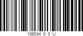 Código de barras (EAN, GTIN, SKU, ISBN): '106544_0_0_U'