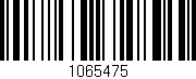 Código de barras (EAN, GTIN, SKU, ISBN): '1065475'