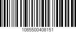 Código de barras (EAN, GTIN, SKU, ISBN): '1065500408151'