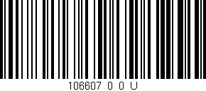 Código de barras (EAN, GTIN, SKU, ISBN): '106607_0_0_U'