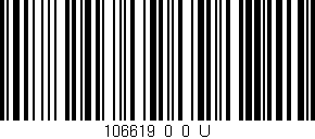Código de barras (EAN, GTIN, SKU, ISBN): '106619_0_0_U'