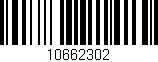 Código de barras (EAN, GTIN, SKU, ISBN): '10662302'