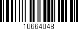 Código de barras (EAN, GTIN, SKU, ISBN): '10664048'