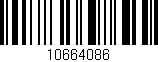Código de barras (EAN, GTIN, SKU, ISBN): '10664086'