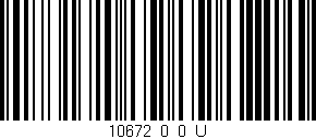 Código de barras (EAN, GTIN, SKU, ISBN): '10672_0_0_U'
