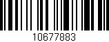 Código de barras (EAN, GTIN, SKU, ISBN): '10677883'