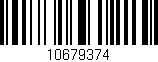 Código de barras (EAN, GTIN, SKU, ISBN): '10679374'