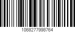 Código de barras (EAN, GTIN, SKU, ISBN): '1068277998764'