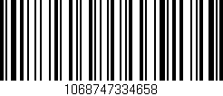 Código de barras (EAN, GTIN, SKU, ISBN): '1068747334658'