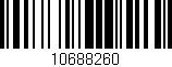 Código de barras (EAN, GTIN, SKU, ISBN): '10688260'
