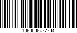 Código de barras (EAN, GTIN, SKU, ISBN): '1069008477794'