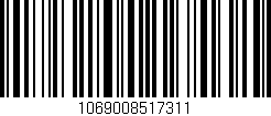 Código de barras (EAN, GTIN, SKU, ISBN): '1069008517311'