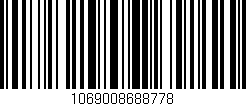 Código de barras (EAN, GTIN, SKU, ISBN): '1069008688778'