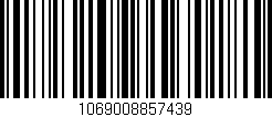 Código de barras (EAN, GTIN, SKU, ISBN): '1069008857439'