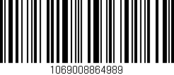 Código de barras (EAN, GTIN, SKU, ISBN): '1069008864989'