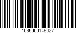Código de barras (EAN, GTIN, SKU, ISBN): '1069009145927'