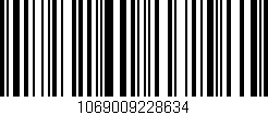 Código de barras (EAN, GTIN, SKU, ISBN): '1069009228634'