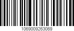 Código de barras (EAN, GTIN, SKU, ISBN): '1069009263069'
