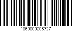 Código de barras (EAN, GTIN, SKU, ISBN): '1069009285727'